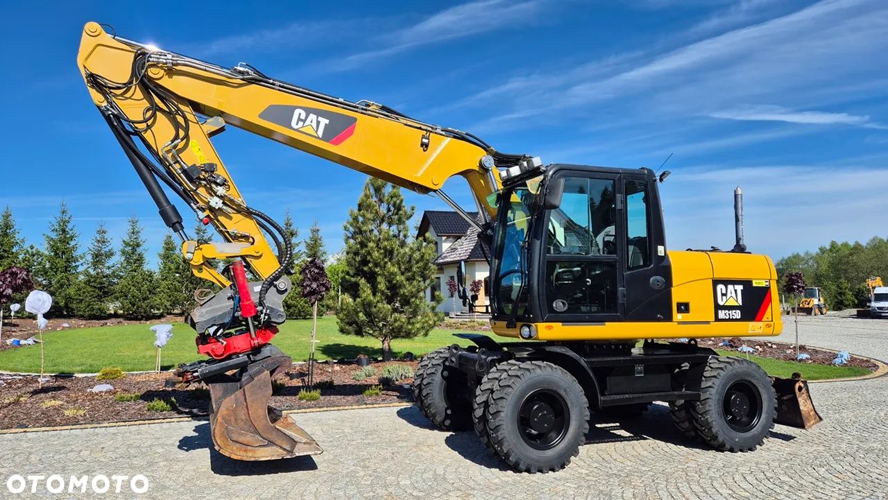 Caterpillar CAT M315D STAN BARDZO DOBRY,niwelacja,rototilt - 1
