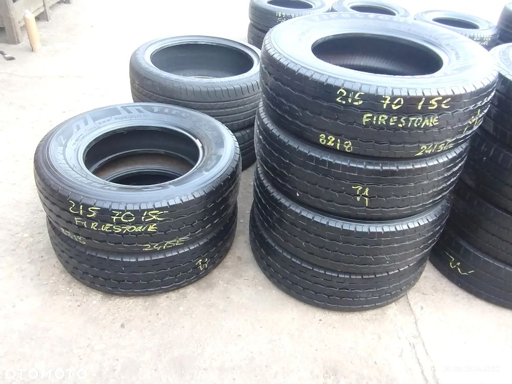 215/70R15C 15 C Opony Letnie Lato FIRESTONE VANHAWK 2 8,5mm jak 225/70 LEGNICA ALU-RAD - 1
