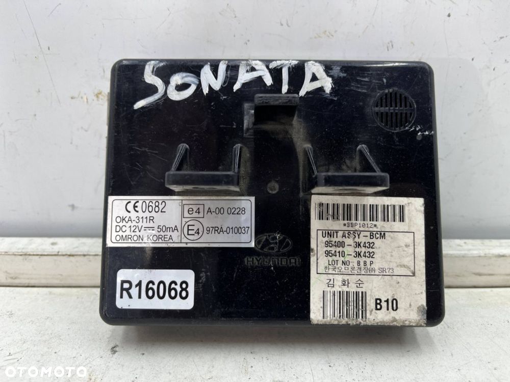 Moduł komfortu Hyundai Sonata 5 V NF 04-11r. sterownik komputer 95400-3k432 95410-3k432 - 1