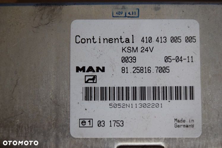 MAN KSM STEROWNIK TGA TGX TGS (7005) - 2