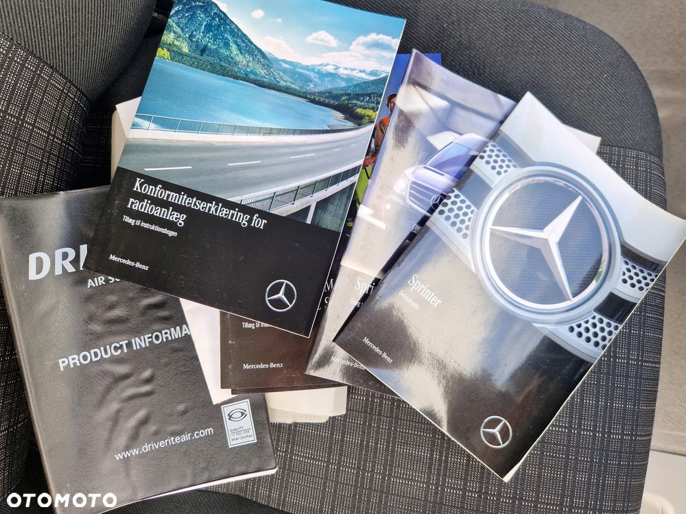 Mercedes-Benz SPRINTER 2,2 CDI 163 KONNA DOKA BRYGADÓWKA 7 OSOBOWA HDS HIAB HANDY 830KG KLIMATRONIK WEBASTO SKRZYNIA 3.5 M GWARANCJA - 29