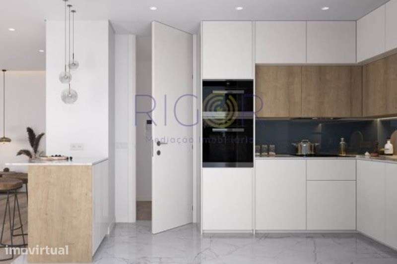 Apartamento T3 novo com varanda à Santa Rita, pronto a habitar - Grande imagem: 3/7