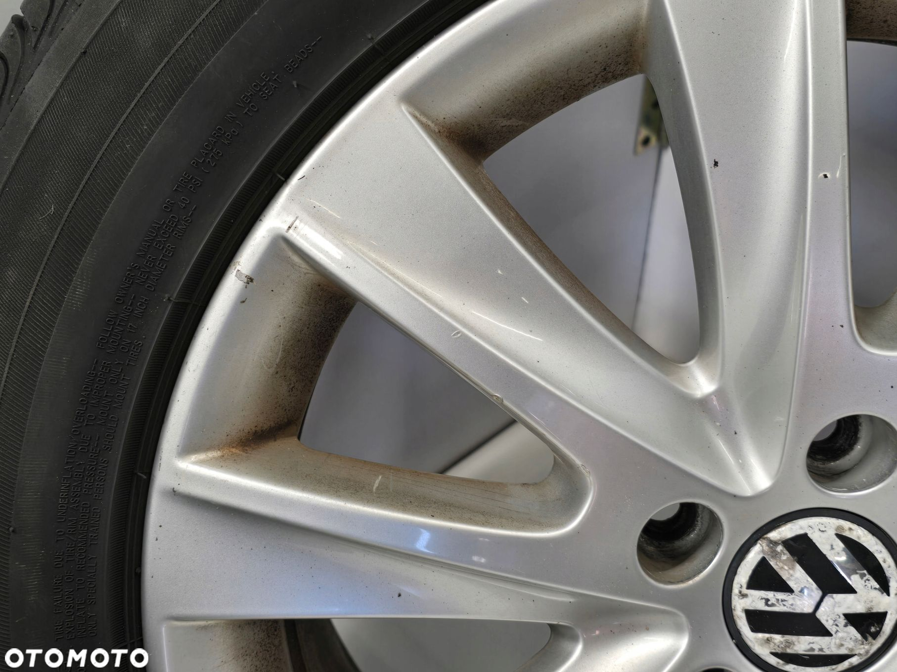 VW TIGUAN 5N FELGI ALUMINIOWE 17" 5X112 ET43 5N0601025M - 15