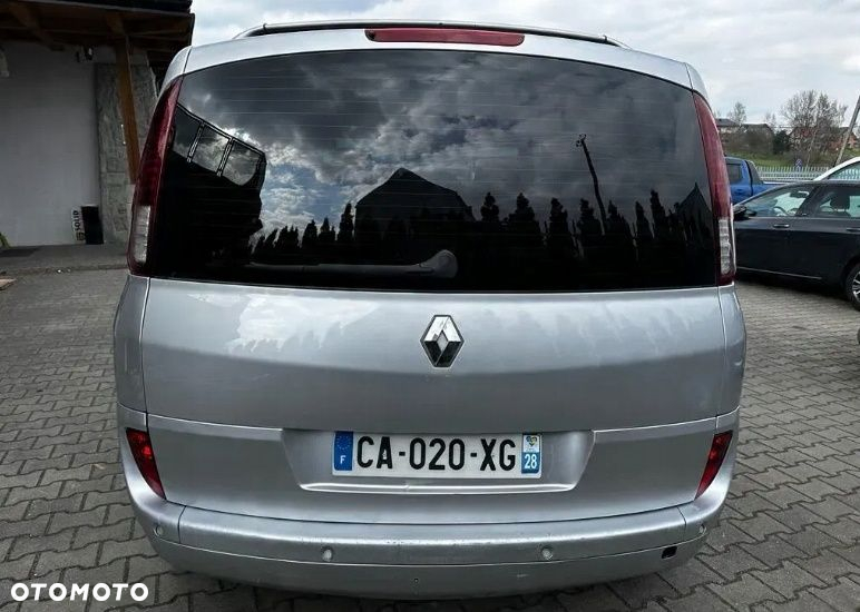 RENAULT ESPACE IV 4 SREBRNE DRZWI PRZÓD PRAWE TED69 - 4