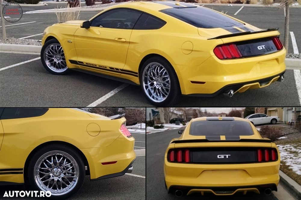 Eleron Portbagaj Ford Mustang Mk6 VI Sixth Generation (2015-2020) GT350 Design Neg- livrare gratuita - 14
