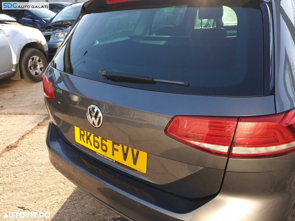 Brat cu Lama Lamela Stergator Luneta Geam Sticla de pe Hayon Haion Portbagaj Volkswagen Passat B8 Break Combi 2014 - 2023 [C3921] - 3