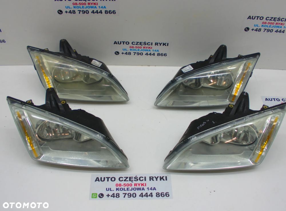 Ford Focus MK2 Lampy Lampa przód lewa prawa Eu - 1