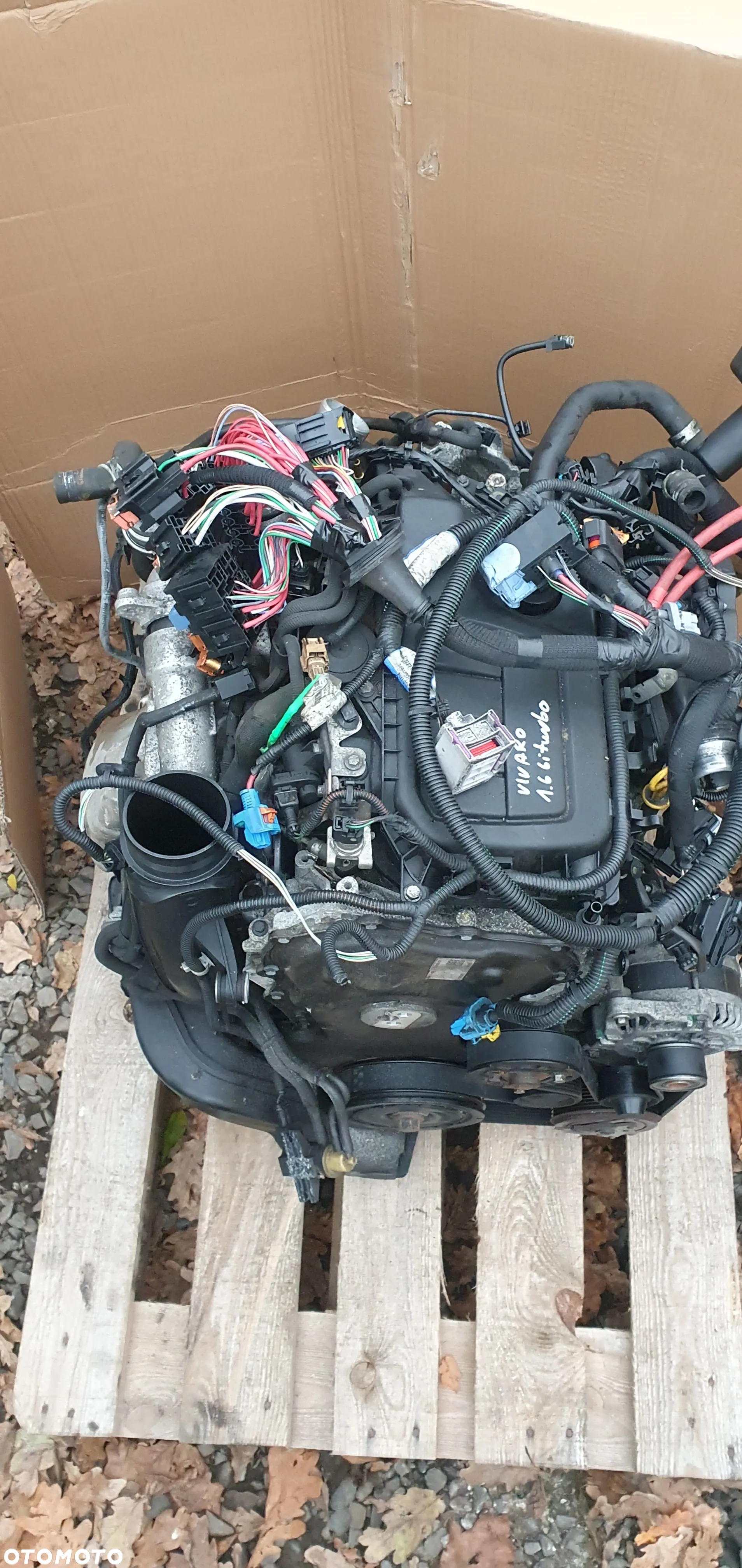 Silnik blok silnika słupek kompletny Opel Vivaro B Trafic III Talento 1.6 BITURBO Euro 6 R9M D452 160Tyś. KM - 2