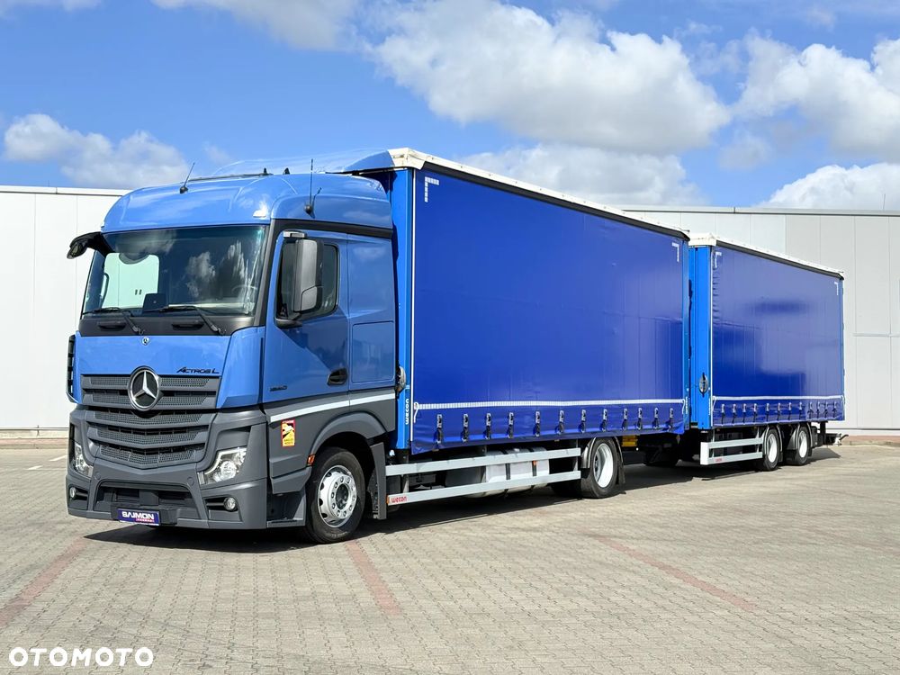 Mercedes-Benz ACTROS L 1840 / ZESTAW TANDEM 120 M3 / 7,75 M + 7,75 M / SALON PL - 2