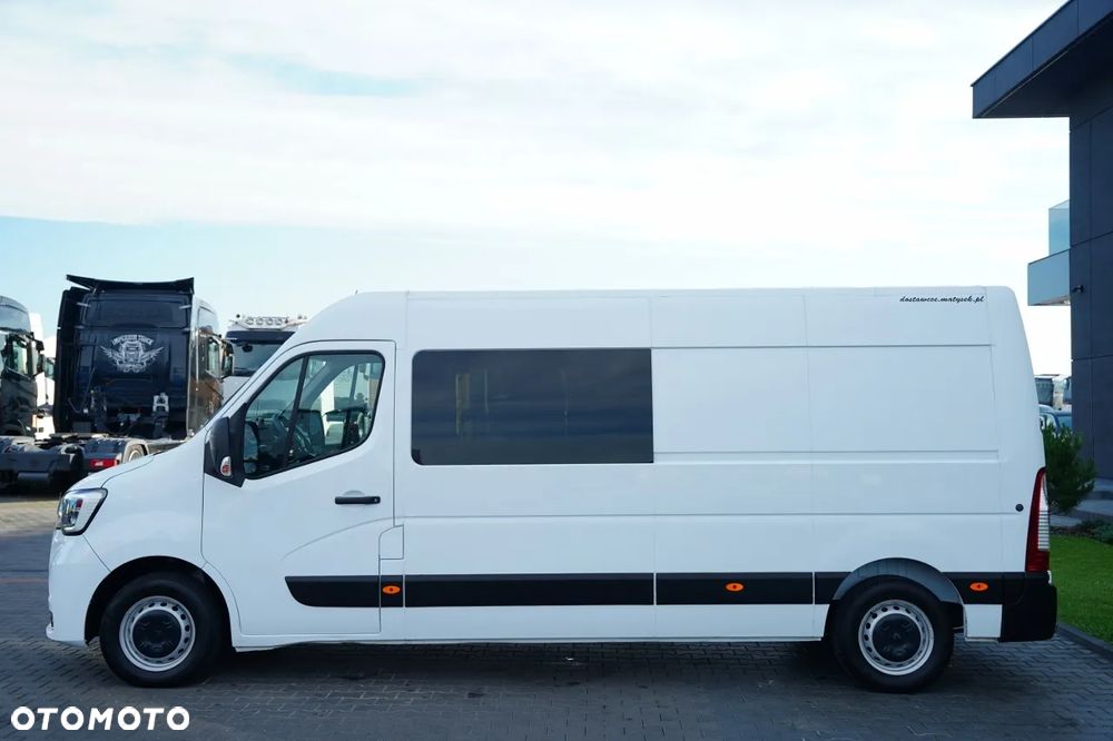 Renault MASTER / BLASZAK / FURGON / BRYGADÓWKA 7 MIEJSC / ZABUDOWA / POLSKI SALON / JEDEN WŁAŚCIEL - 5