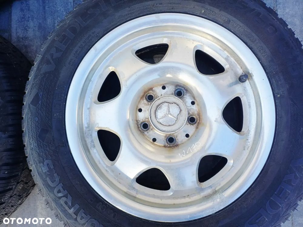FELGI Z OPONAMI KOŁA ALUMINIOWE MERCEDES SLK R170 R15 5X112 ET37 66,6 mm OPONY VREDESTEIN QUATRAC 5 R15 205/60 WIELOSEZON NR15 - 2