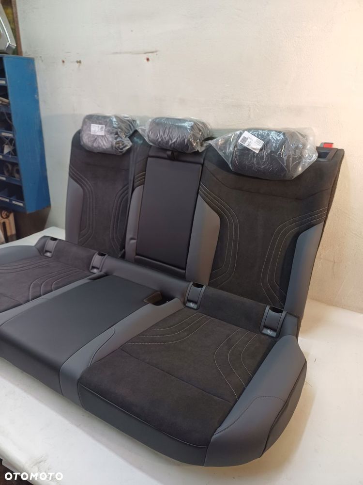 kanapa fotele tylne tył skóra alcantara grzane volkswagen id4 id 4 11a 20- - 7