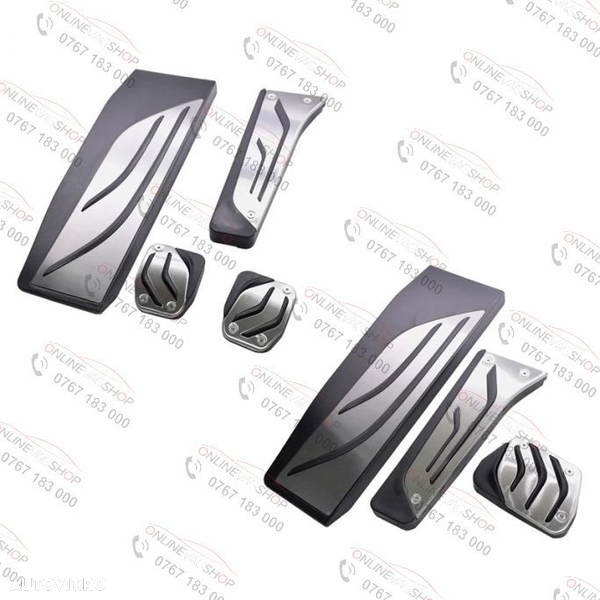 Pedale inox BMW M-power F20, F21,F22,F30, F31, F34,F32,F36