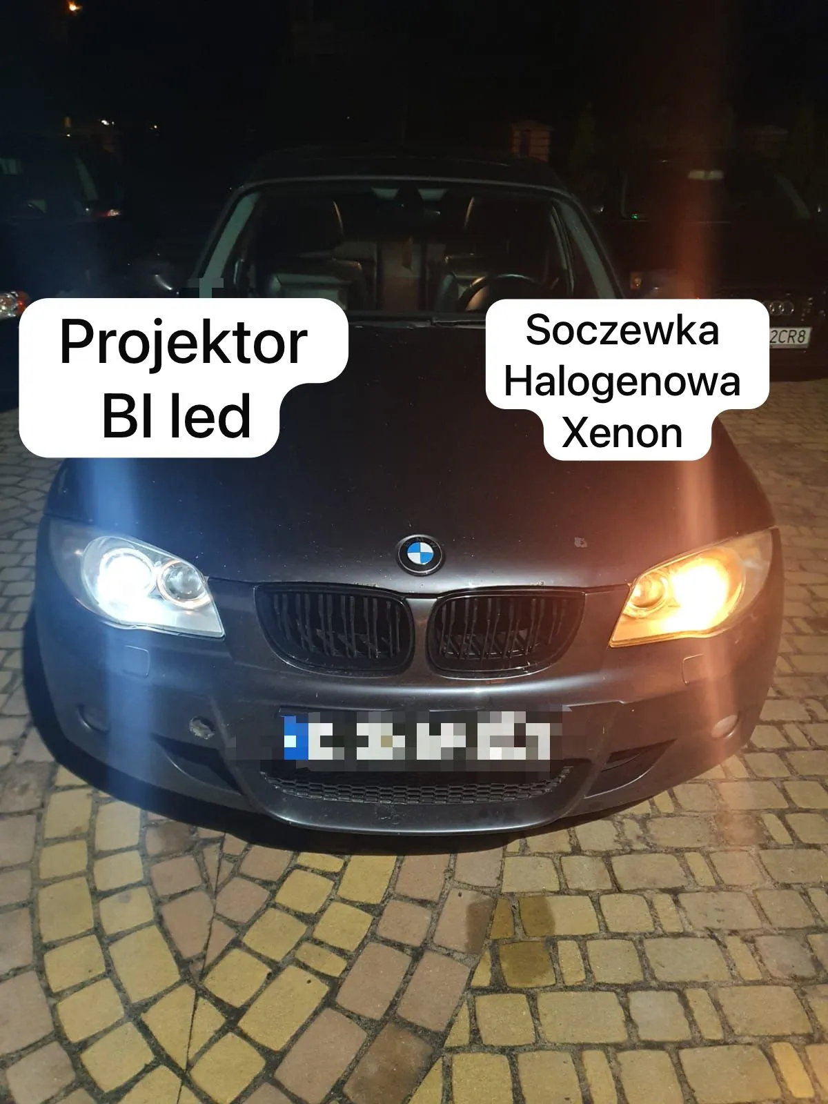 Słabe Światła naprawa lamp, montaż bi led MERCEDES KLASA G W463 - 3