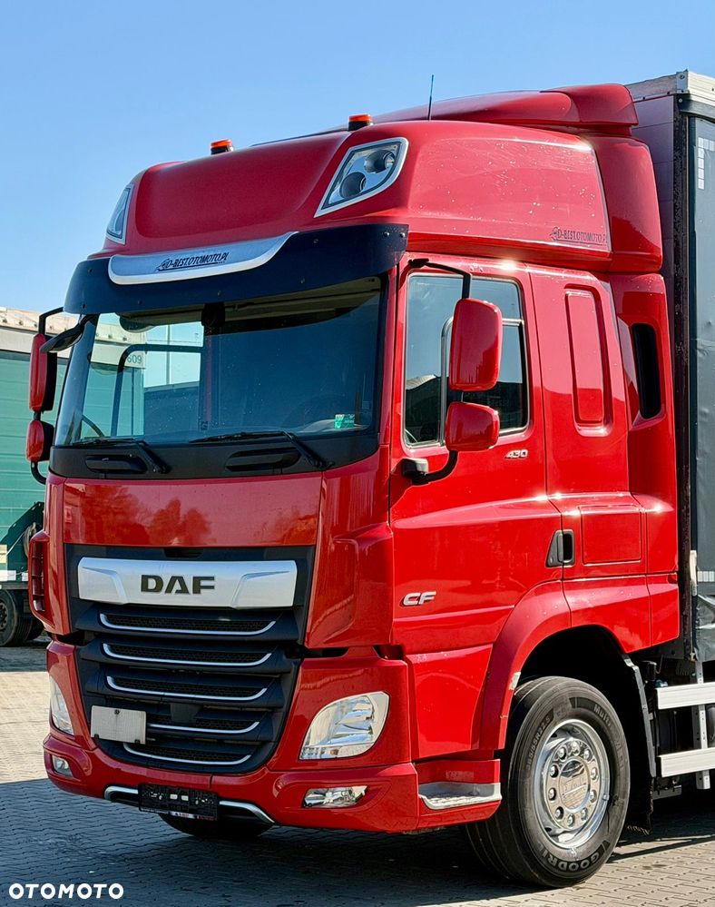 DAF CF 430 / FIRANKA / WINDA / E6 / 6x2 / AUTOMAT / NOWE TACHO / 3 OŚ PODNOSZONA / SKRĘTNA / 19 EUROPALET / SYPIALKA / 2018 ROK - 7