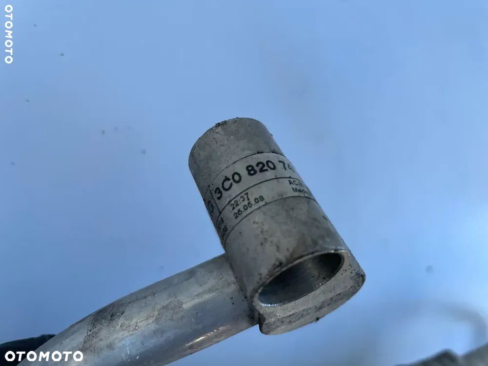 PRZEWÓD KLIMATYZACJI VW PASSAT B6 1.8 TFSI 3C0820743BQ - 4