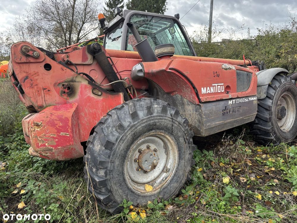Manitou MT 1740 SLT  - Ładowarka Teleskopowa - Zderzak Tylni Zaczep Obciążnik Balast Przeciwwaga - 1
