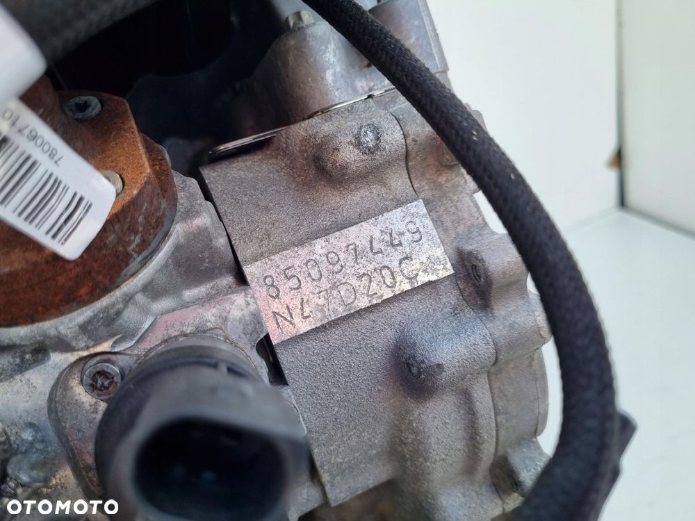 SILNIK KOMPLET BMW E87 2.0 D DIESEL 143KM pali N47D20C - 2