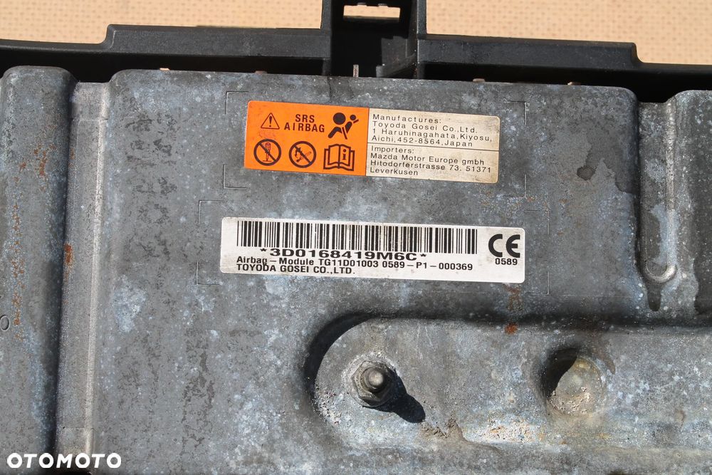 Airbag poduszka kierowcy Mazda 3 IV BP Oryginał Europa - 5