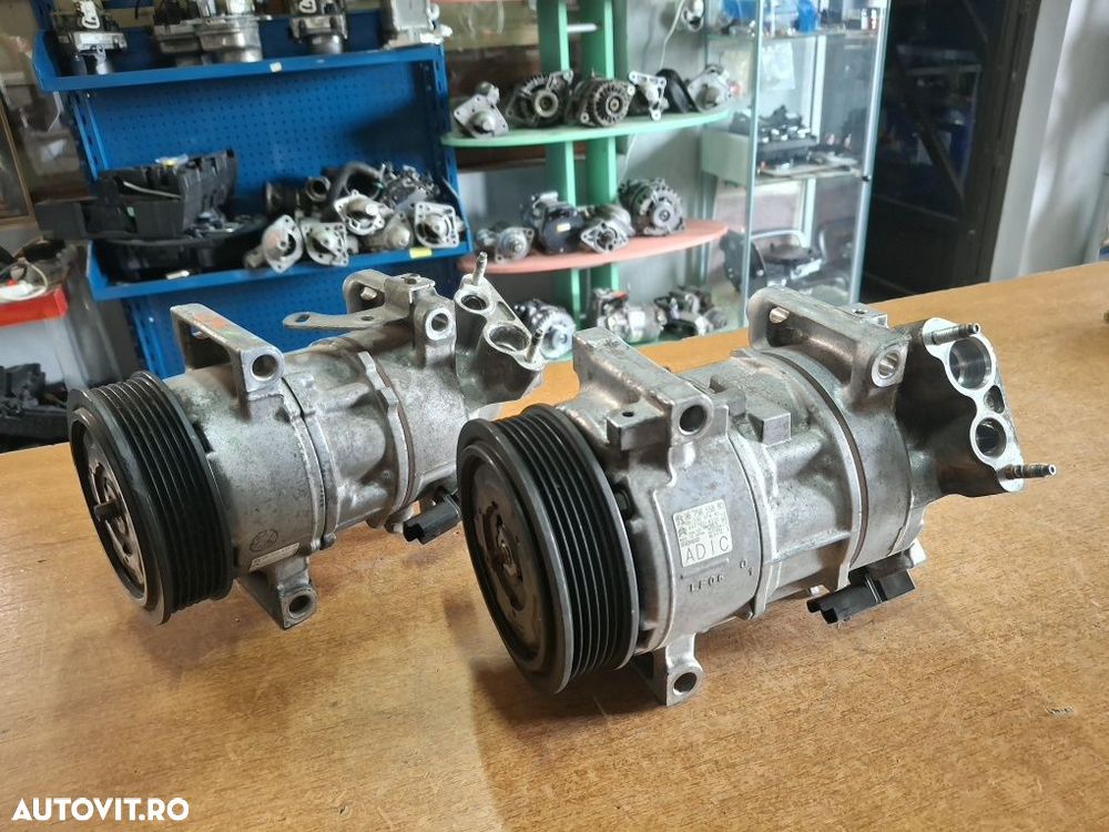 Compresor aer condiționat Citroen Peugeot 308 C3 C4 Cactus Picasso 1.0 1.2 Vti - 1
