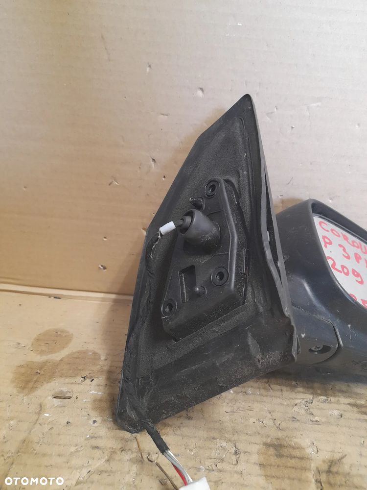 # LUSTERKO PRAWE 3 PIN TOYOTA COROLLA E12 LIFT 209 CZARNY - 3