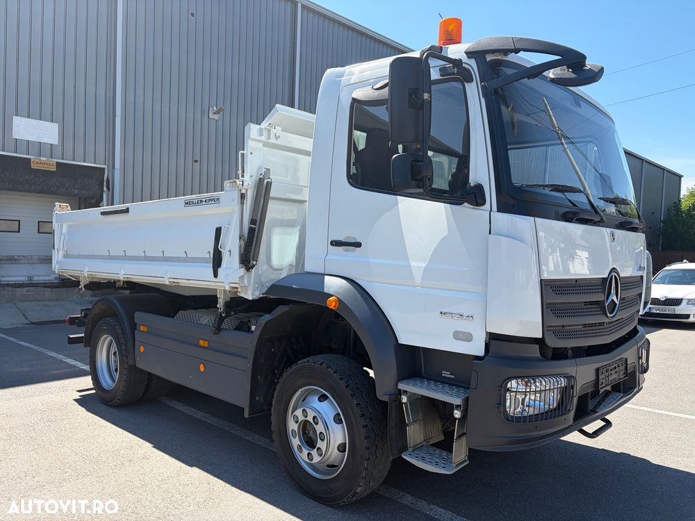 Mercedes-Benz Atego 1624, 4x4, an 2020, 25.000km originali, bascula Meiller - 1