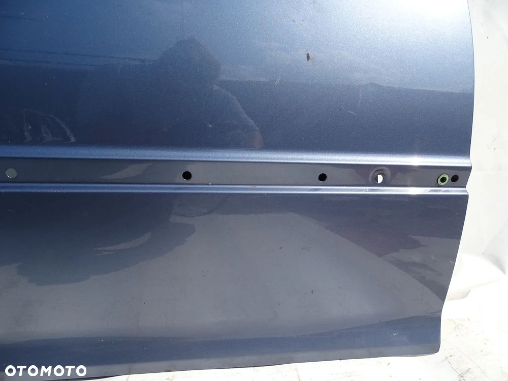 DRZWI PRAWE PRZÓD PRZEDNIE BMW E46 SEDAN KOMBI STAHLBLAU PIERWSZY LAKIER F-VAT - 6