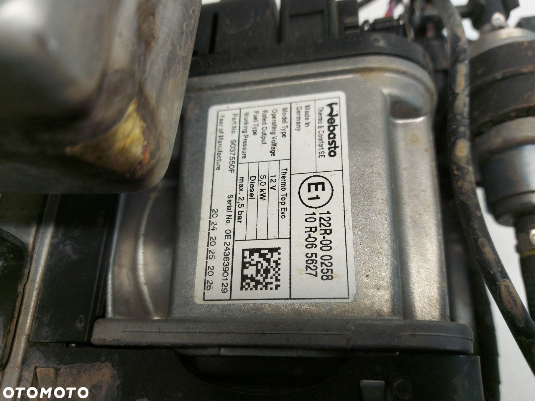 VW Multivan 7T0 T7 2023r webasto dogrzewacz podgrzewacz wody - 4