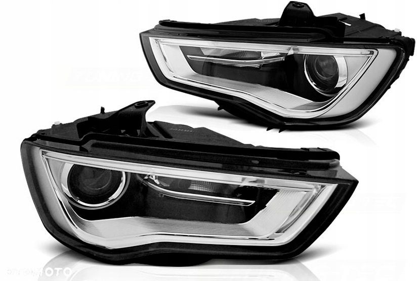 Reflektor Lampa kpl Day line light LED Tube Neon Tuning Audi a3 8v 2012-16 - 3