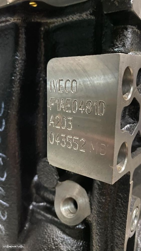 Motor Fiat Ducato 2.3D 120Cv Ref: F1AE0481D *NOVO* - 2