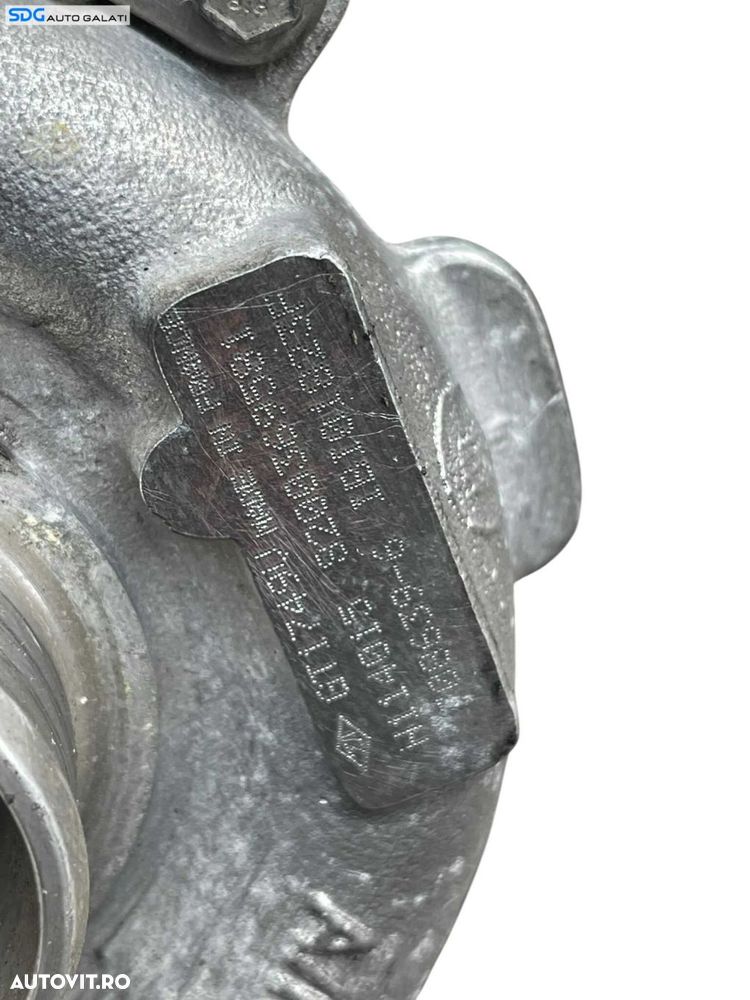 Turbo Turbina Turbosuflanta Renault Megane 2 1.9 Dci F9Q 66KW 68KW 88KW F9Q800 F9Q808 2003 - 2009 Cod 8200369581 [B3984] - 6