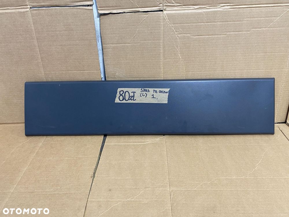 DUCATO BOXER JUMPER 06- LISTWA LEWA TYLNA DRZWI TYŁ LEWY SZARA ORYGINAŁ - 1