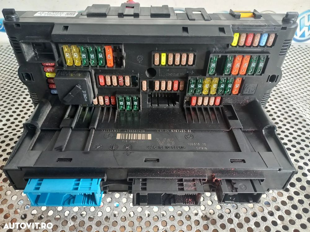 Modul Calculator Confort Panou Tablou Sigurante Bmw F10 F11 F01 F02 F03 F04 F07 Cod  Cod  Dezmembre - 3