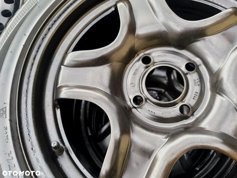 4x100 Felgi Stalowe stal strukturalne 16 Koła Zimowe Zima RENAULT Captur Clio IV 4 MEGANE NISSAN NOTE MICRA DACIA Dokker Logan Jogger Lodgy Sandero Stepway 5,5mm Legnica ALU-RAD 195/55 - 4
