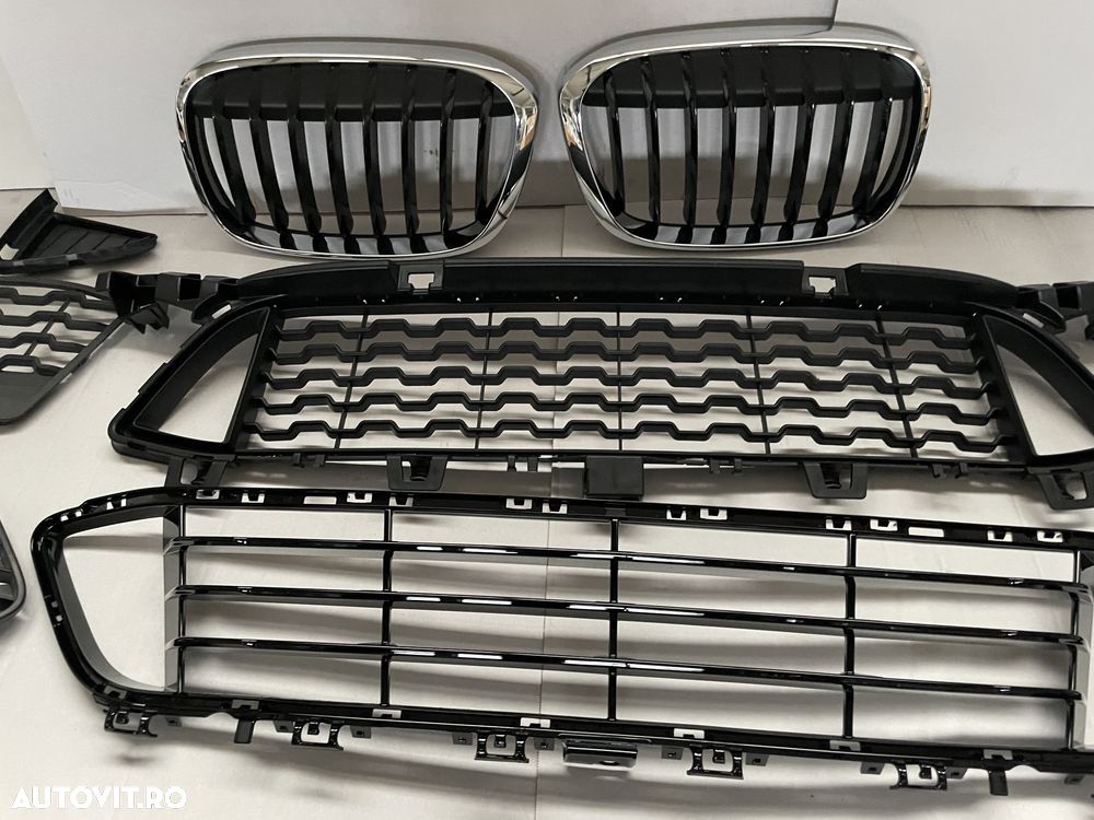 Grila grile BMW X1 F48 bara nara ornament - 4