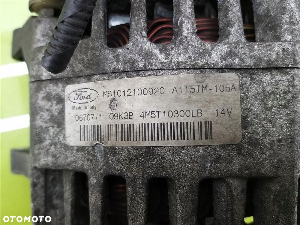Alternator FORD C-MAX MK1 I FOCUS MK2 03-10 1,8 TDCI 3 PINY - 7
