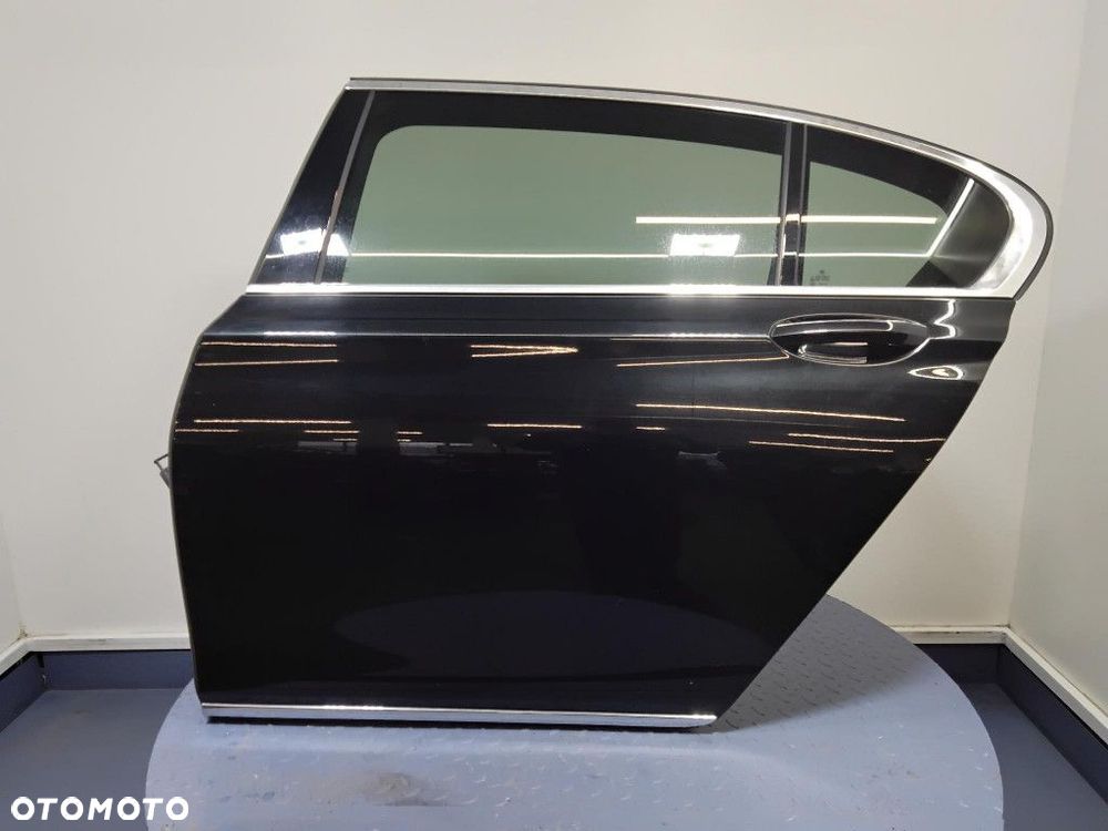 BMW 7 G12 LONG DRZWI TYŁ LEWE 475 BLACK SAPPHIRE - 1