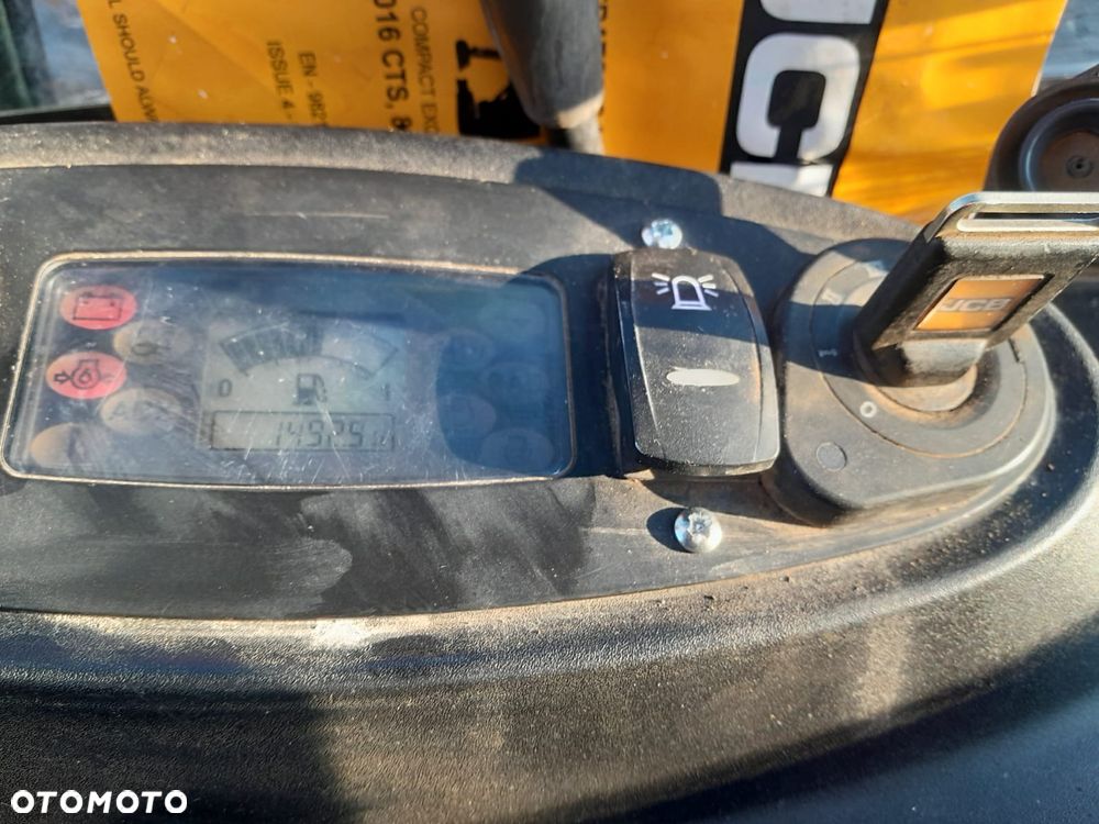 JCB 8018 2017r. 1490mtg- koparka minikoparka gąsienicowa CAT Wacker Neuson - 12