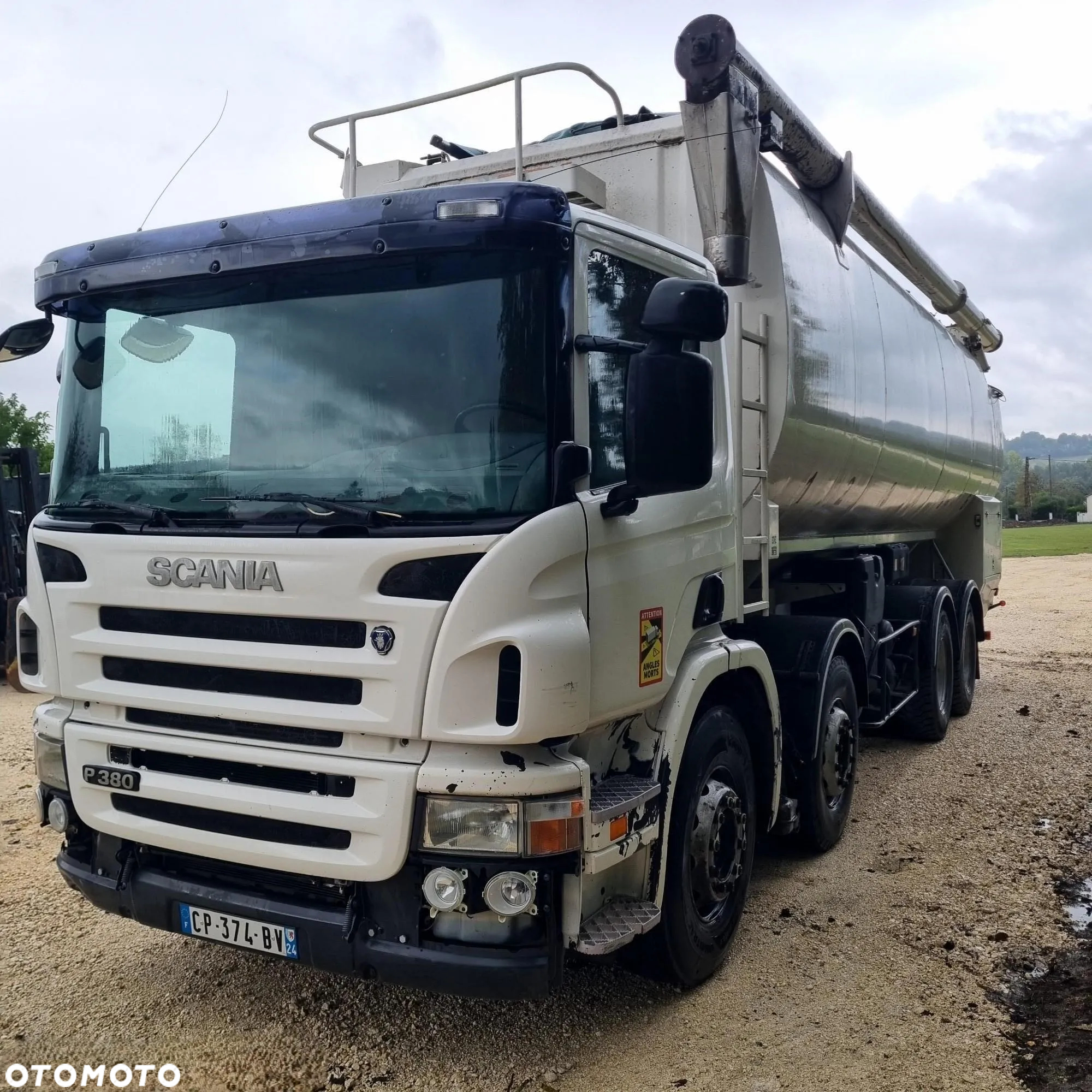 Scania 8x4 Paszowóz 6 Komorowy ECOVRAC /Cysterna Spożywcza - 3