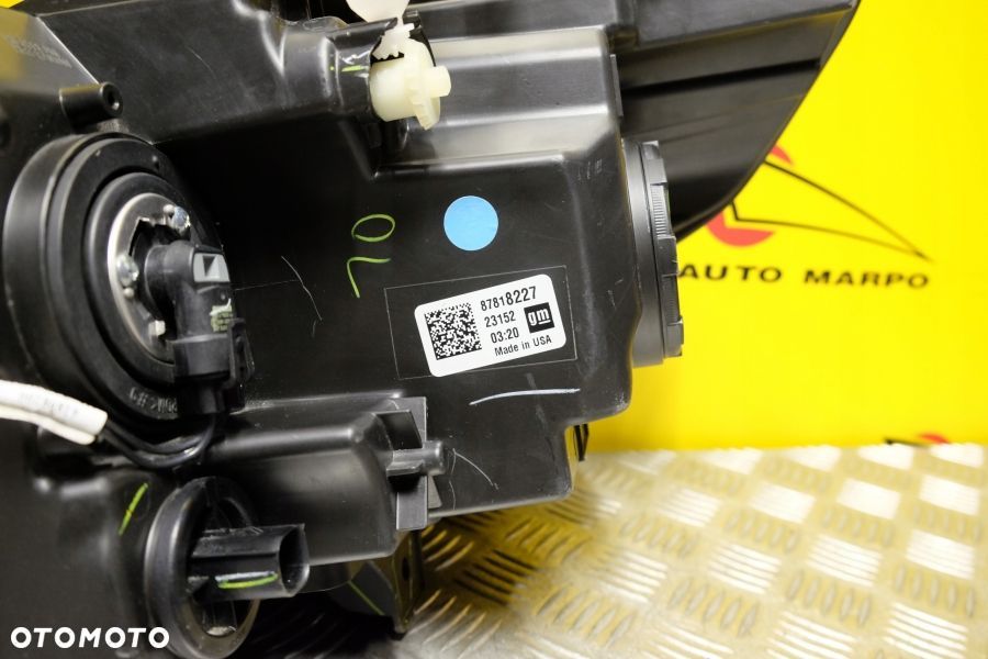 CHEVROLET COLORADO 2023 2024- REFLEKTOR LAMPA ZWYKŁA PRAWA USA - 8