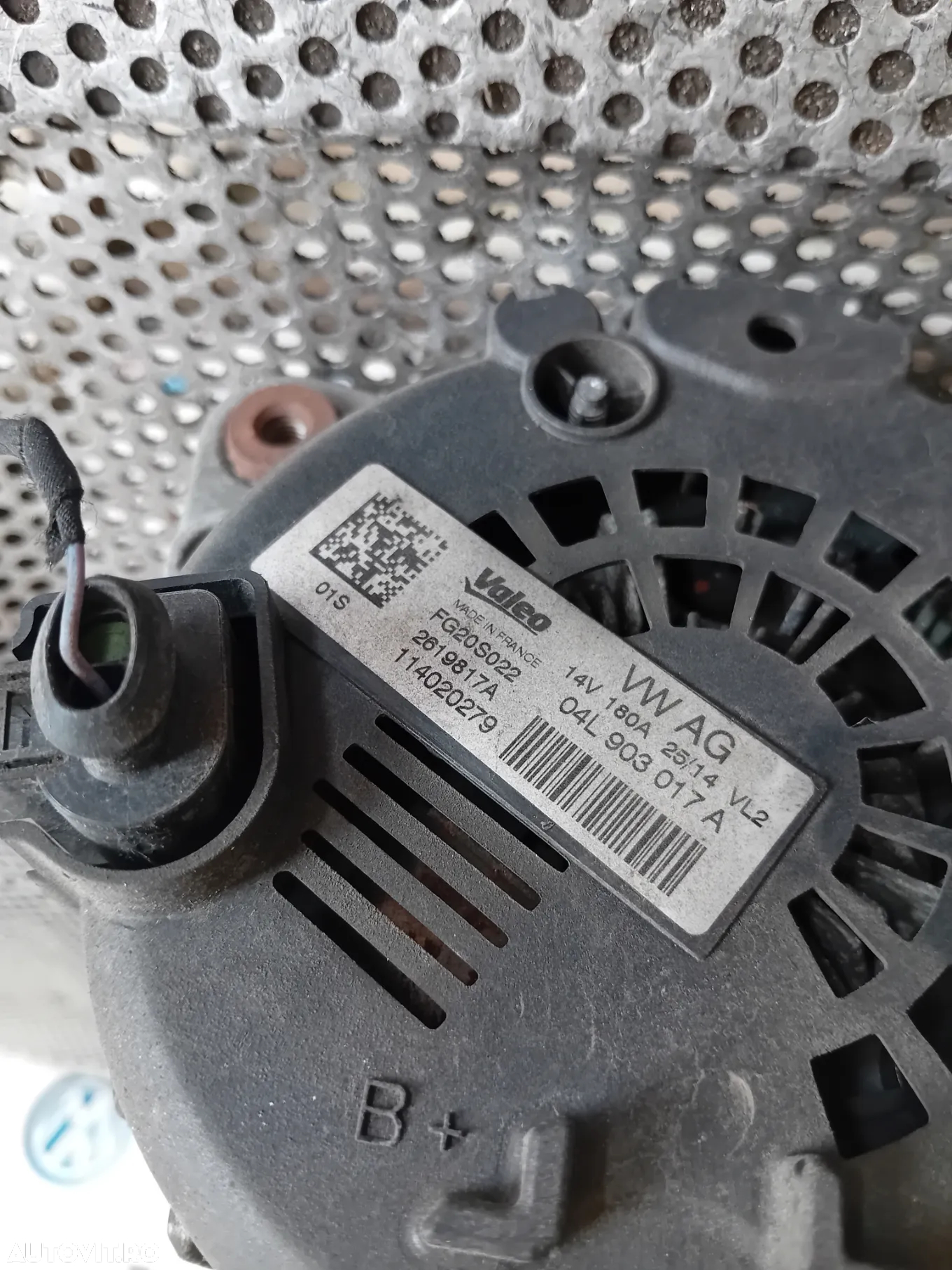 Alternator Audi A6 C7 A5 A4 B8 Q5 Q3 2.0 Tdi Cod 04L903017A 2012-2018 Motor CNH - 8