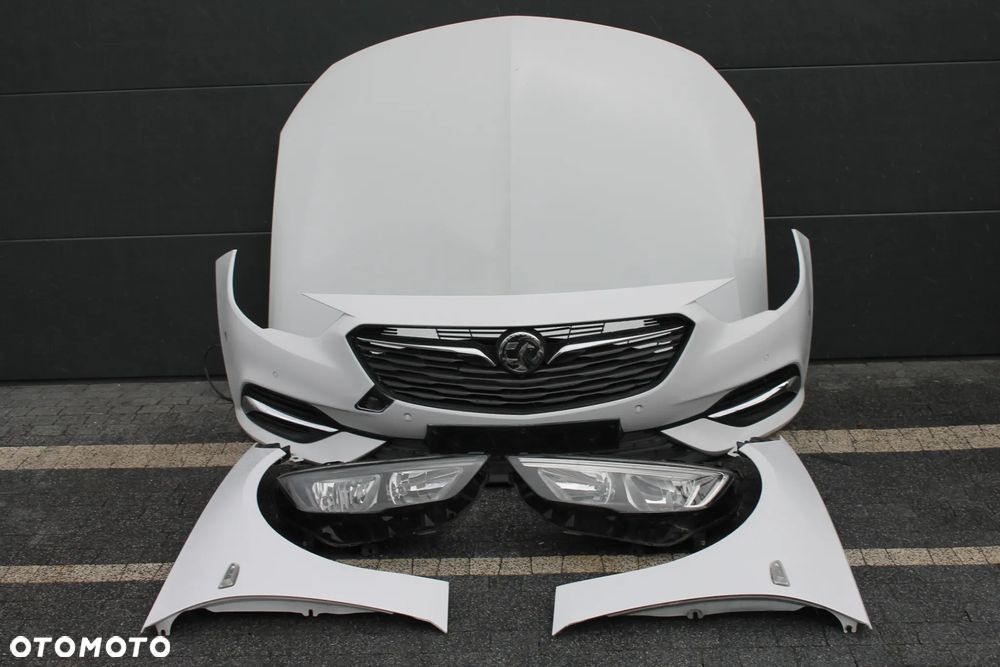 Kompletny Przód Insignia B Maska Zderzak Błotniki Lampy Z40R - 13