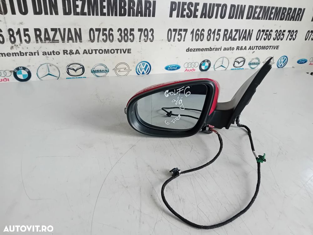 Oglinda Stanga Vw Golf 6 VI Electrica An 2008-2013 6 Fire La Mufa Volan Stanga Europa - 3