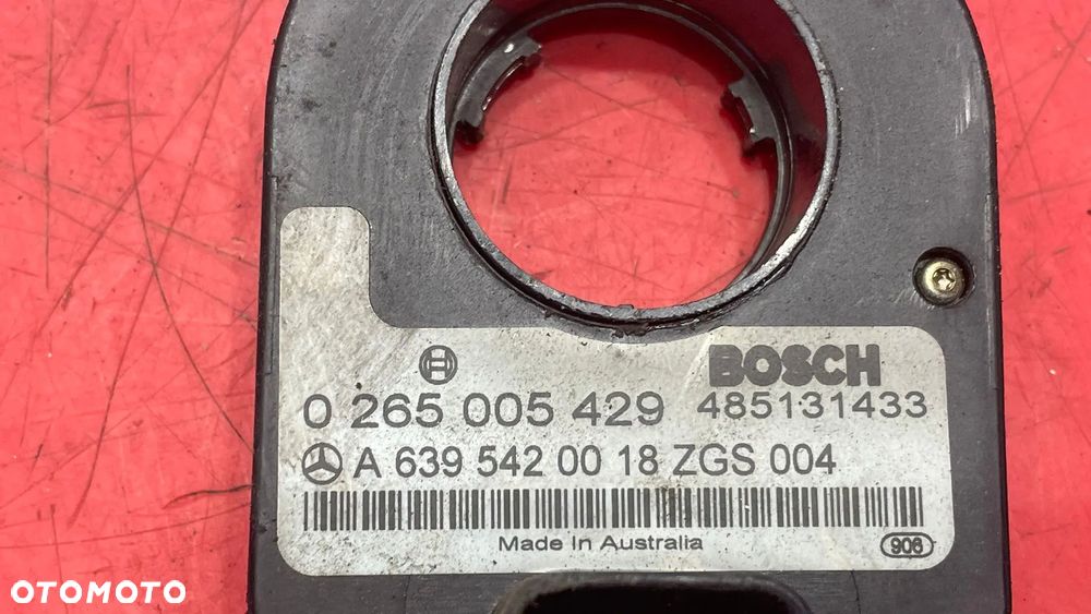 CZUJNIK KĄTA SKRĘTU MERCEDES VITO A639 A6395420018 0265005429 - 2