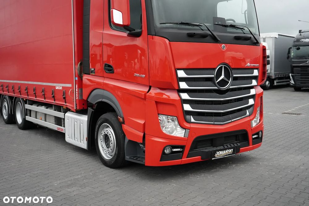 Mercedes-Benz ACTROS / 2548 / ACC / E 6 / ZESTAW PRZEJAZDOWY 120 M3 / OŚ SKRĘTNA - 20