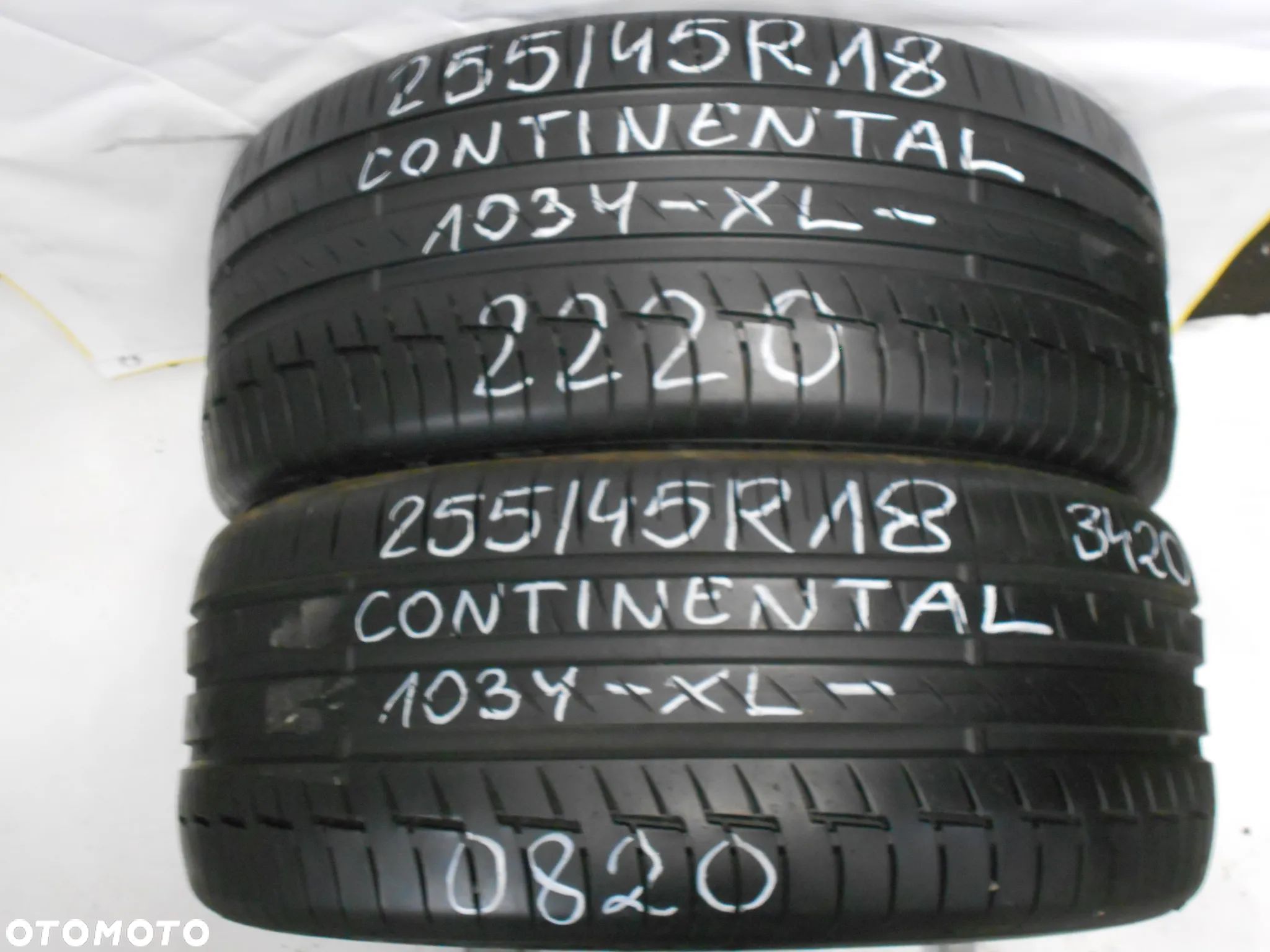 OPONY  255/45R18 CONTINENTAL PREMIUM CONTACT 6 XL DOT 2220 6.8MM - 1