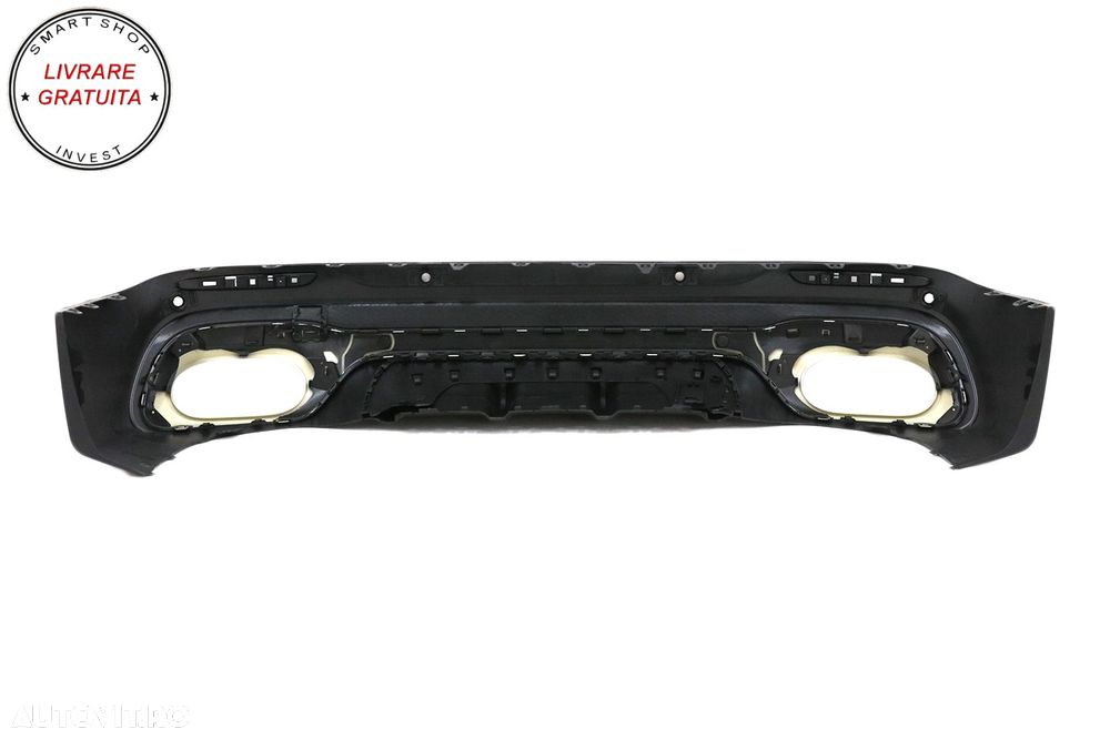 Difuzor Bara Spate cu Ornamente Evacuare Mercedes GLB X247 SUV (2020-up)- livrare gratuita - 8