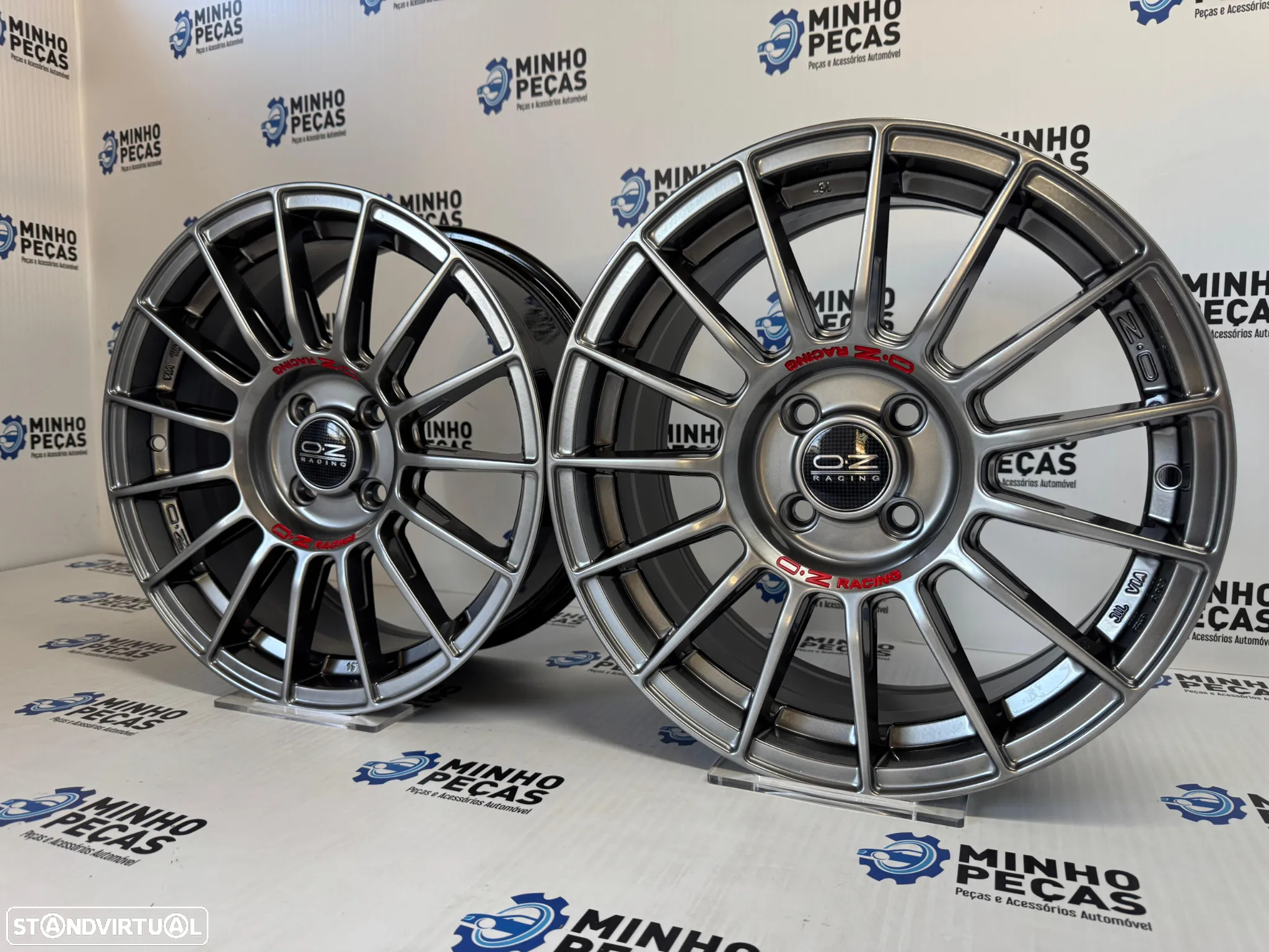 Jantes Look OZ Racing em 16 (4x100) Hyper Black - 2