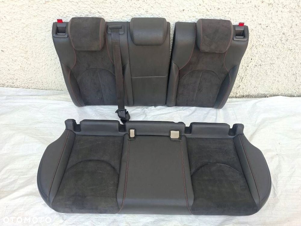 Seat Leon 5F FR Fotele Kanapa Komplet SKÓRA ALCANTARA BOCZKI DRZWI - 11