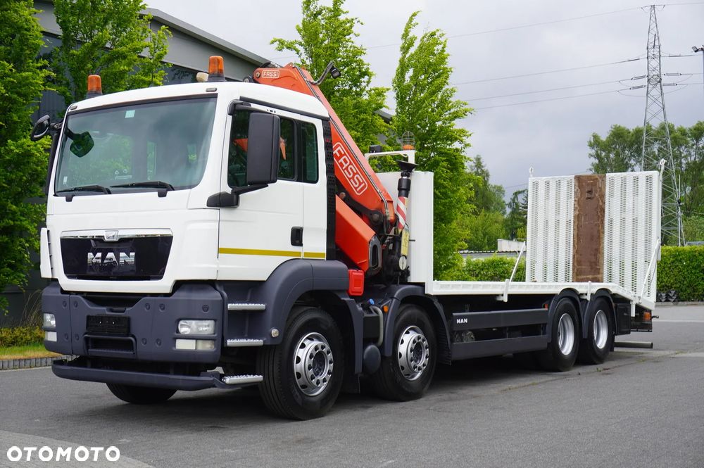 MAN TGS 35.360 8×2 / HDS Fassi F165A.2.22 / Pilot / Laweta 7,8 m_252942 - 2